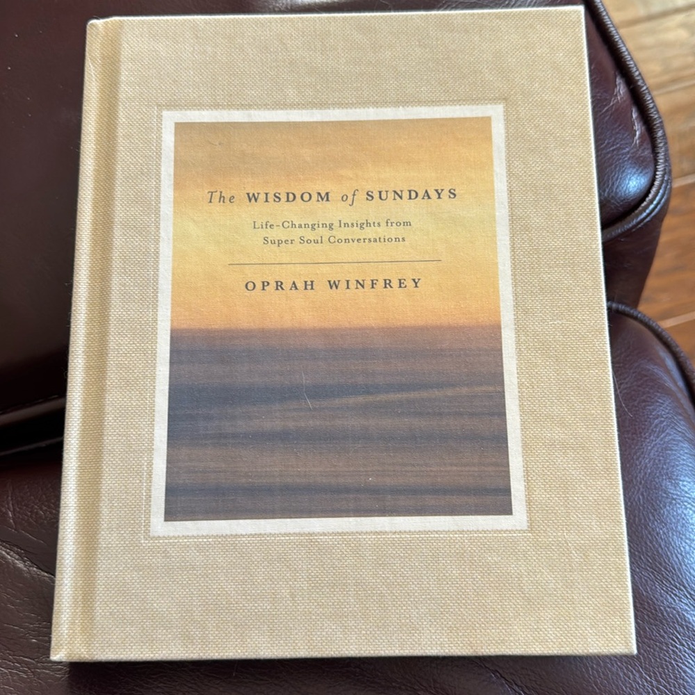 Book The wisdom of Sundays by Oprah Winfrey
